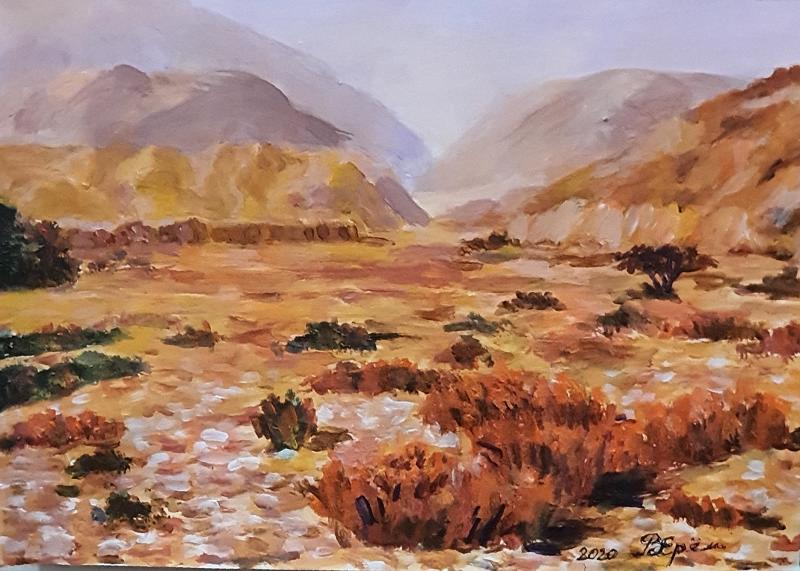 Хамсин в пустыне Арава