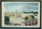 View on  Wailing Wall in Jerusalem. 1995