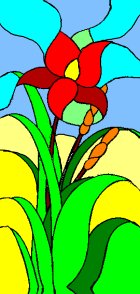 Пример закраски цветка 3