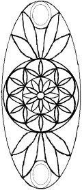 Контур для геометрического орнамента 1