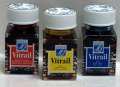 Lefranc & Bourgeois Vitrail Paints for Glass. Solvent-based.