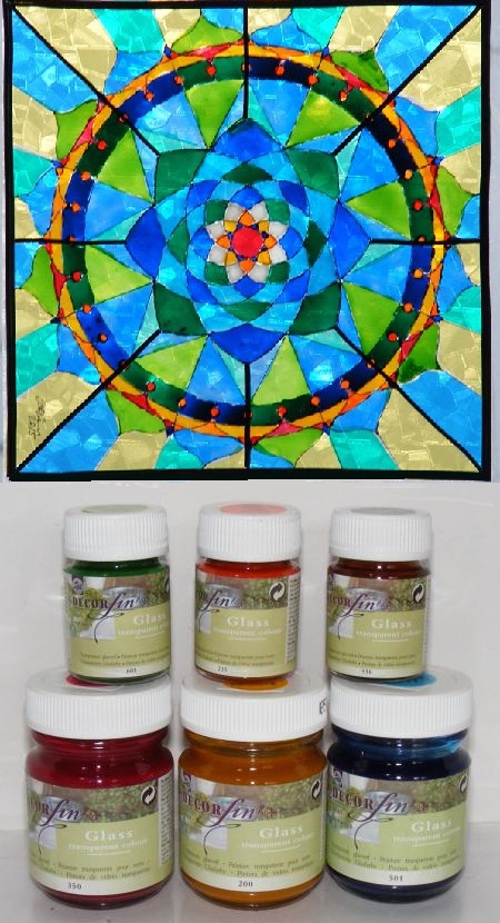 Production DecorFin Glass Paints