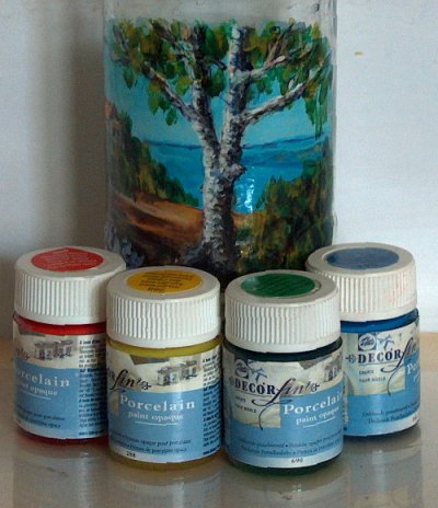 Production Decorfin Porcelain Opaque paints