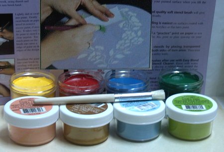 Production DecoArt Stencil Paints DBF