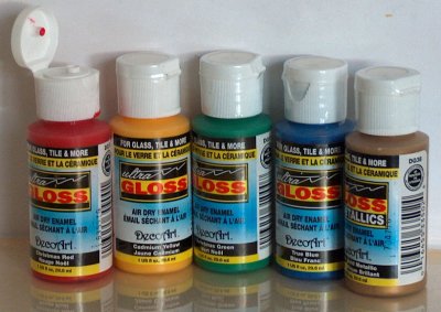 Production DecoArt UltraGloss paints