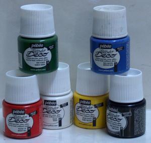 Production Pebeo Deco Gloss paints