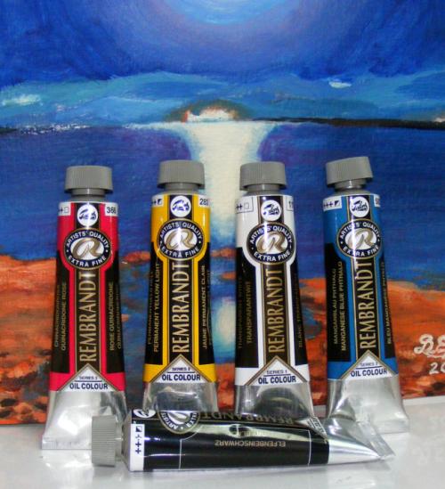 Production Rembrandt Oil Paints