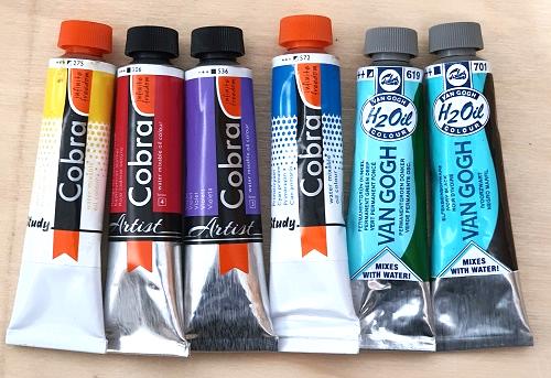 Production Cobra/Van-Gogh H2Oil paints