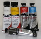 Daler-Rowney oil paints